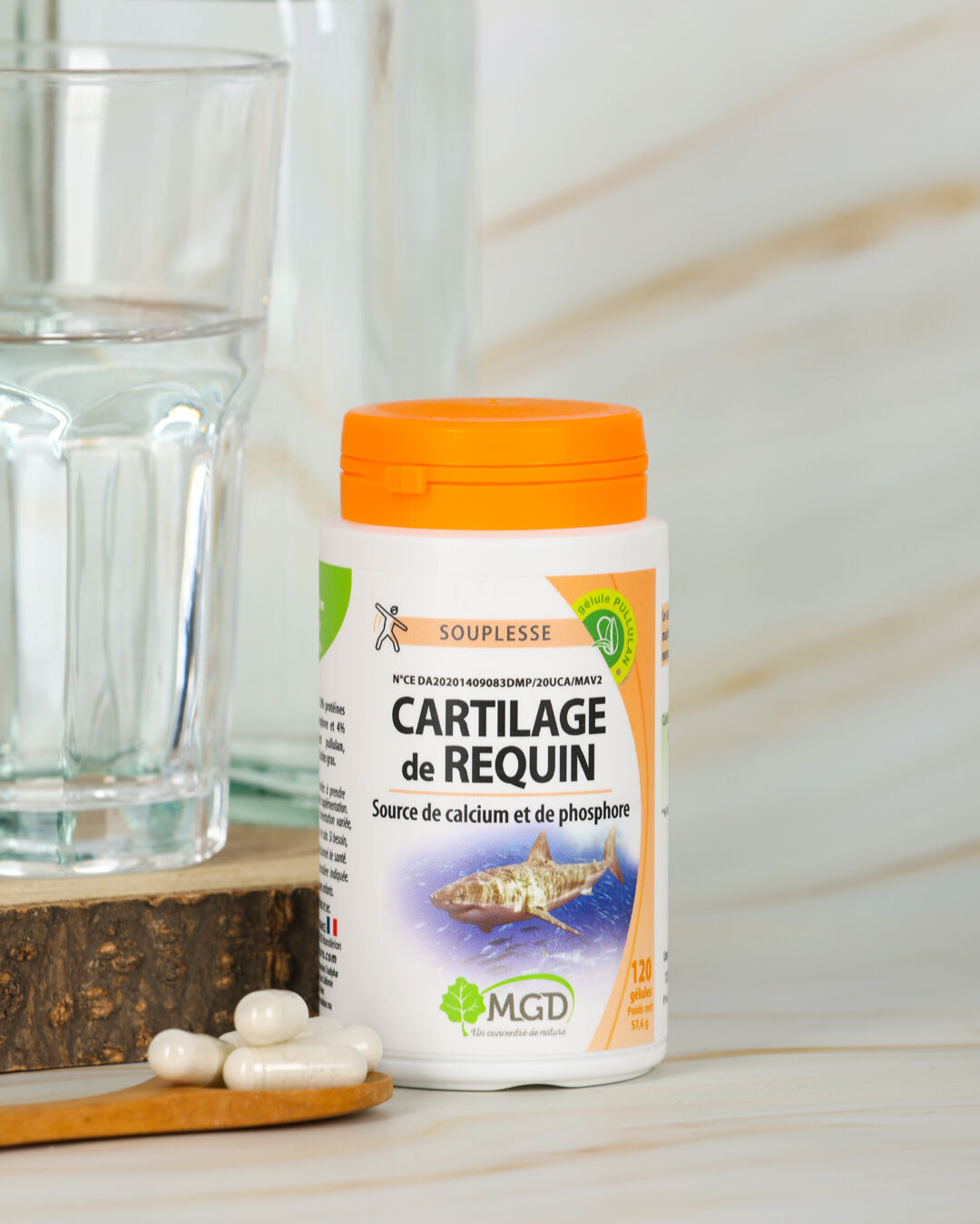 Cartilage de Requin 120 Gélules