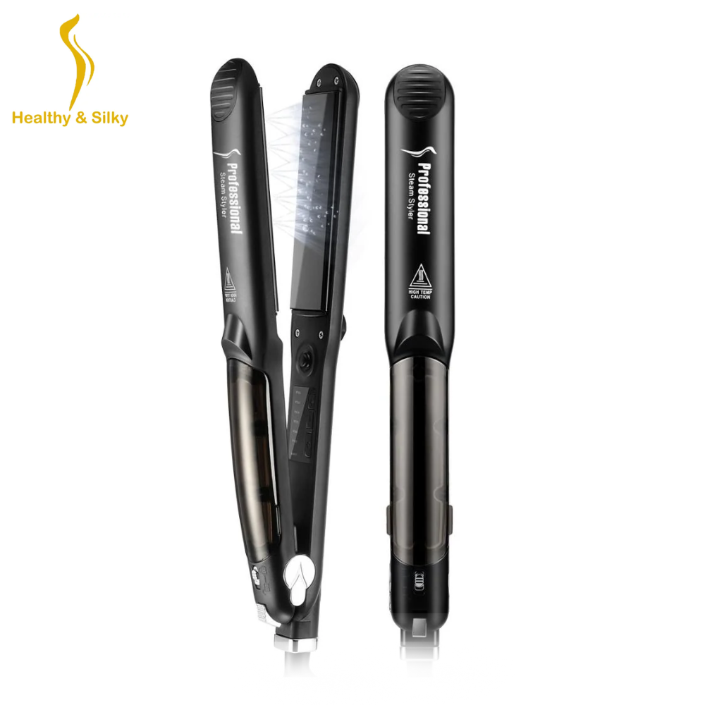 Steam Styler de Salon pour Cheveux Brillants Lisses