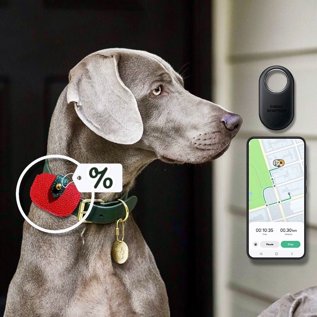 Étui en Cuir pour Galaxy SmartTag 2