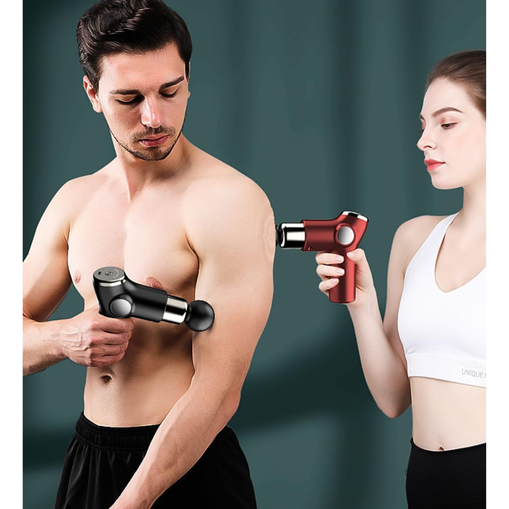 Pistolet De Massage Musculaire, profond sans fil USB Booster KH-515 +Ensemble De Bouteilles Anti-Fuite thumbnail 4