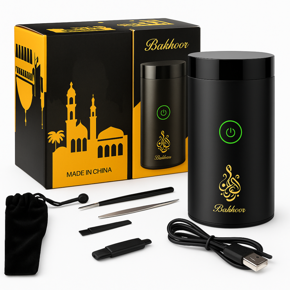 Mini Bruleur D’encens Électrique Portable – Couleur Aléatoire