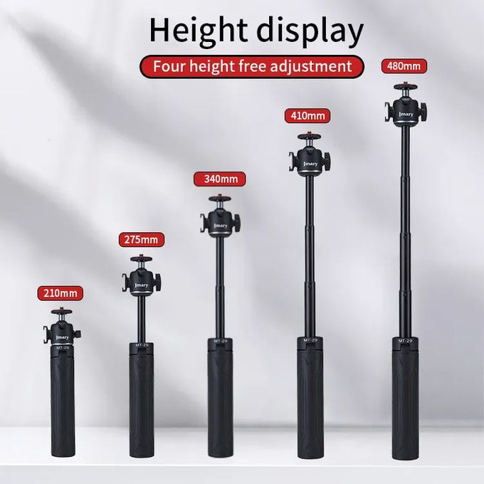 Mini Trépied Mt-29 Avec Support Pour Téléphone Et Caméra Dslr thumbnail 5