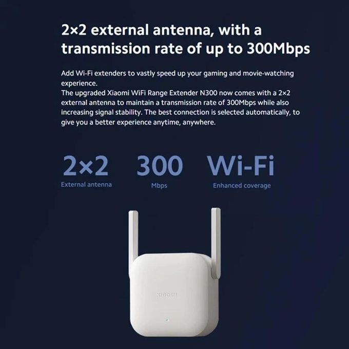 Wifi Range Extender N300 , Répéteur Wifi Point d'accès 300Mbps thumbnail 5