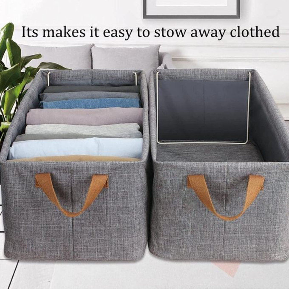 Boite De Rangement Pliable Avec Fenêtre Transparente