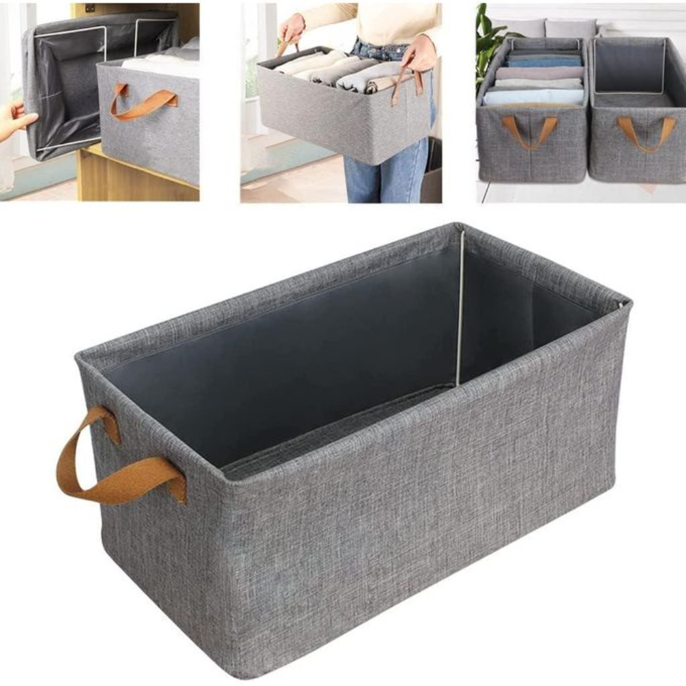 Boite De Rangement Pliable Avec Fenêtre Transparente thumbnail 3