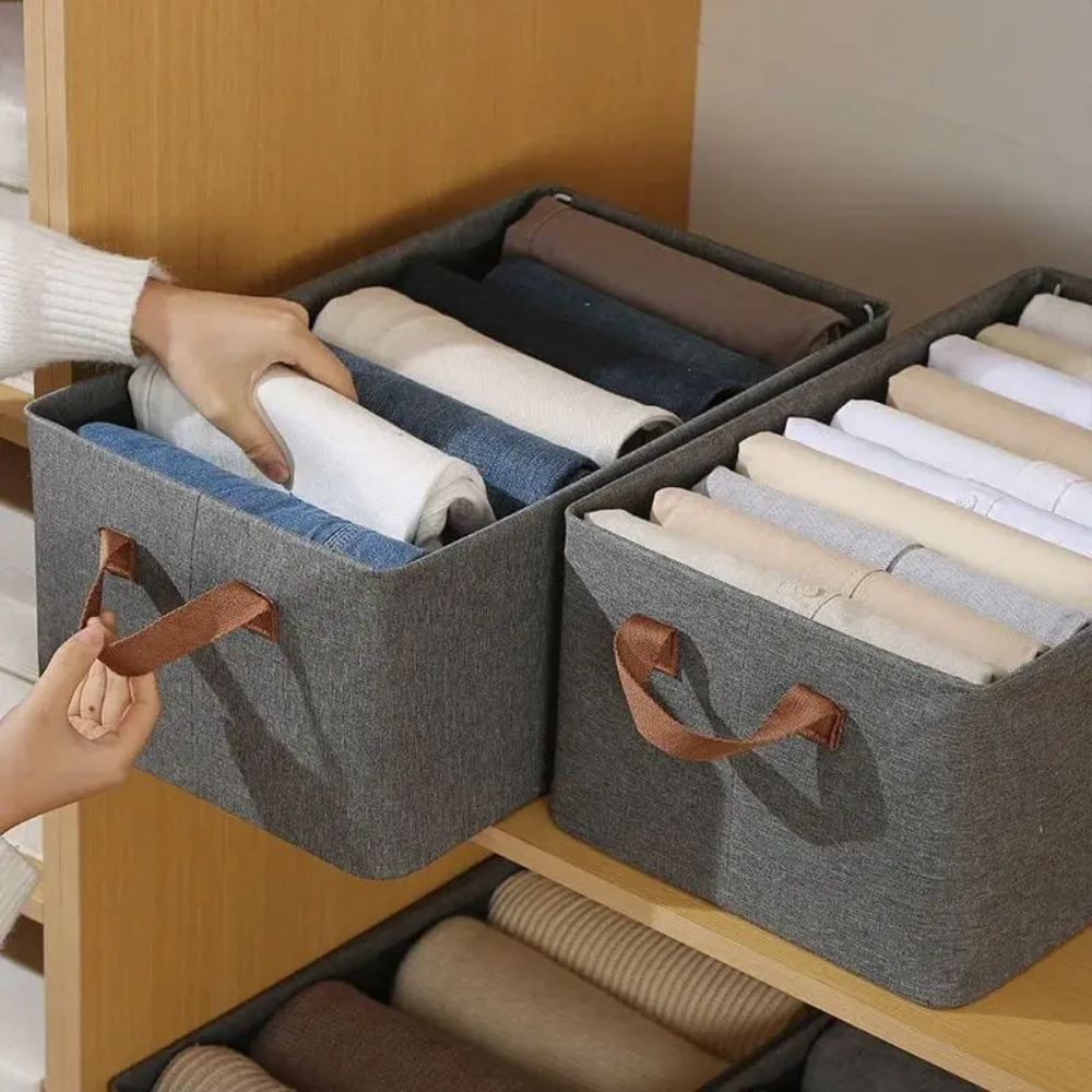 Boite De Rangement Pliable Avec Fenêtre Transparente thumbnail 4