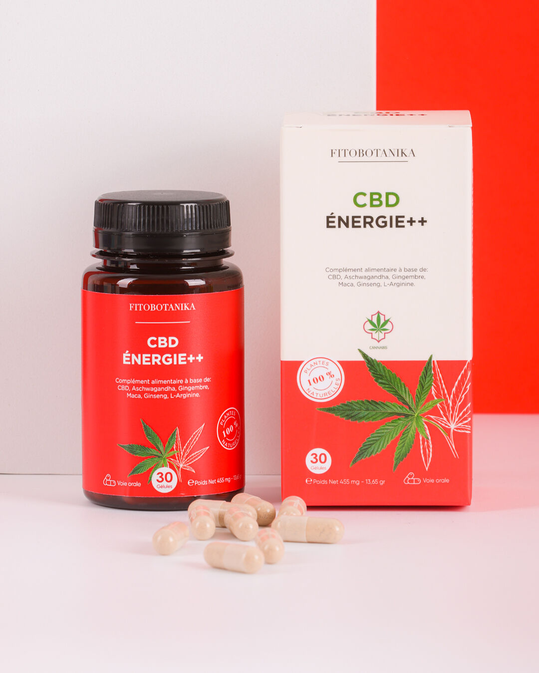 Cbd energie 1 boite 30 gélules - Cannaflex