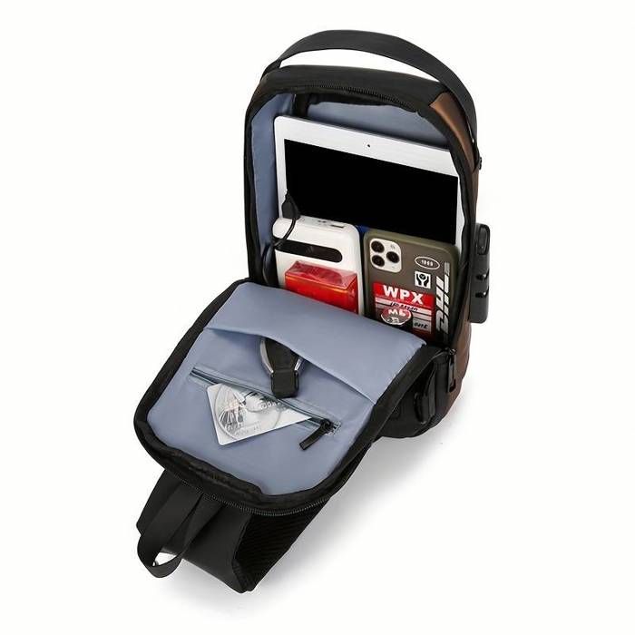 Sac à dos / poitrine Fashion USB thumbnail 3