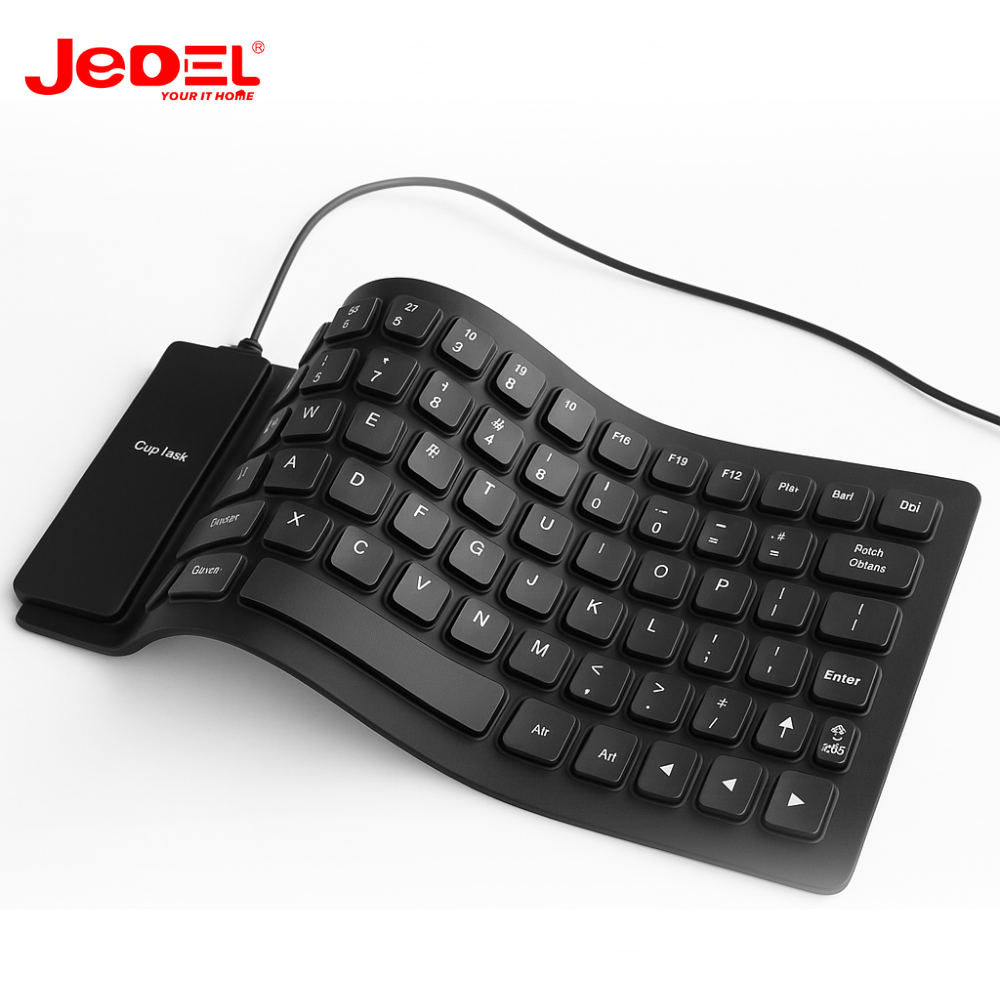 Clavier Flexible en Silicone – Résistant à l’Eau & Ultra Portable thumbnail 5