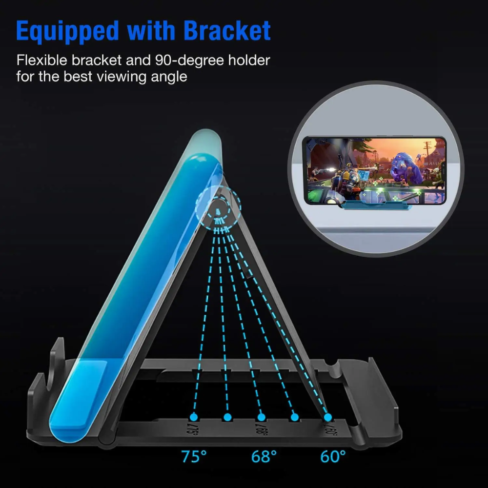 Ensemble Clavier & Souris Gaming Mobile avec Convertisseur – Compatible Android, iOS & iPad thumbnail 7