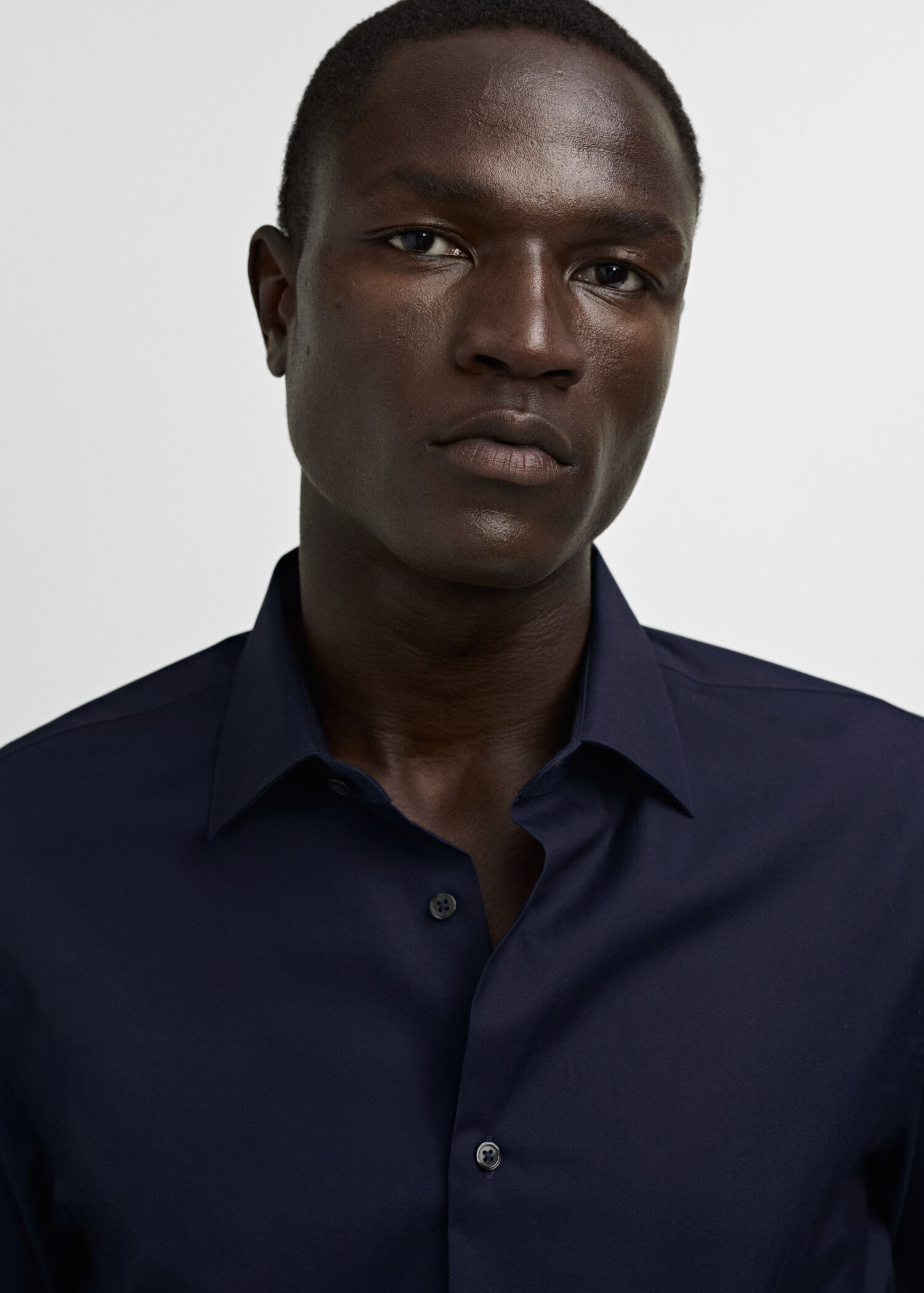 Chemise Costume Slim-fit Popeline Coton thumbnail 7