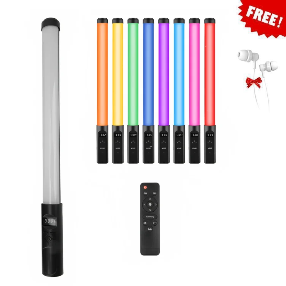 Baton Lumineux Rgb – Eclairage Led Polyvalent Pour Des Effets Visuels Poustouflants thumbnail 1