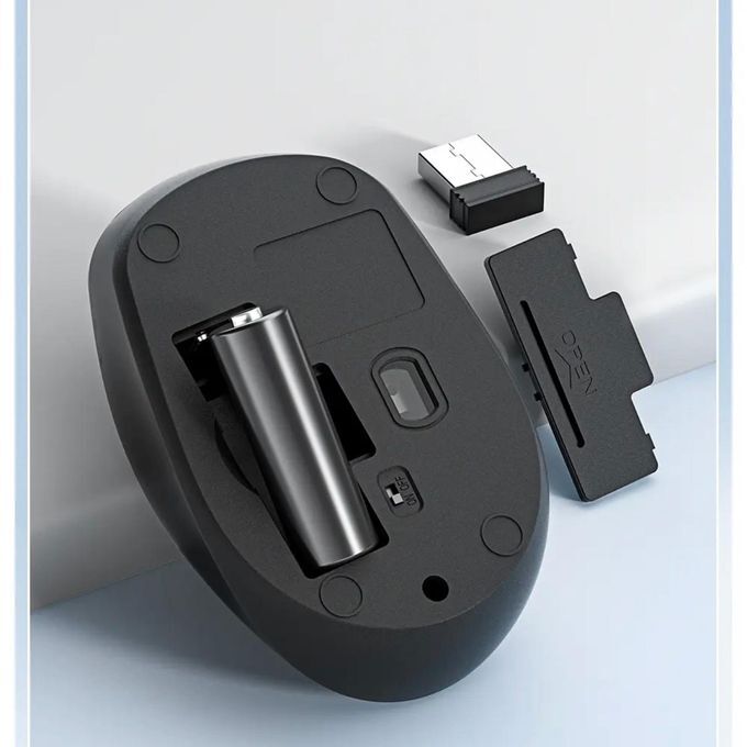 Souris sans fil 2.4G Wireless 1600 Dpi, Clic silencieux thumbnail 3