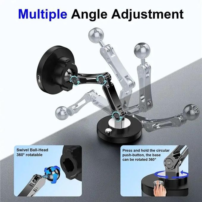 Support de téléphone magnétique pour voiture, support de smartphone