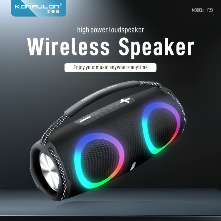 Enceinte Sans Fil F23 – Son Puissant & Design Portable thumbnail 3