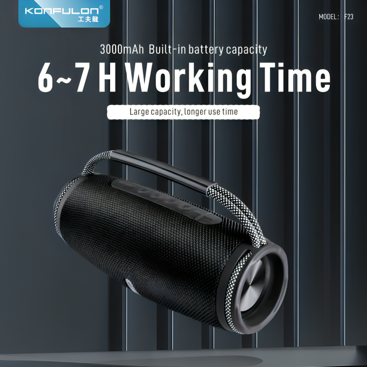 Enceinte Sans Fil F23 – Son Puissant & Design Portable thumbnail 4