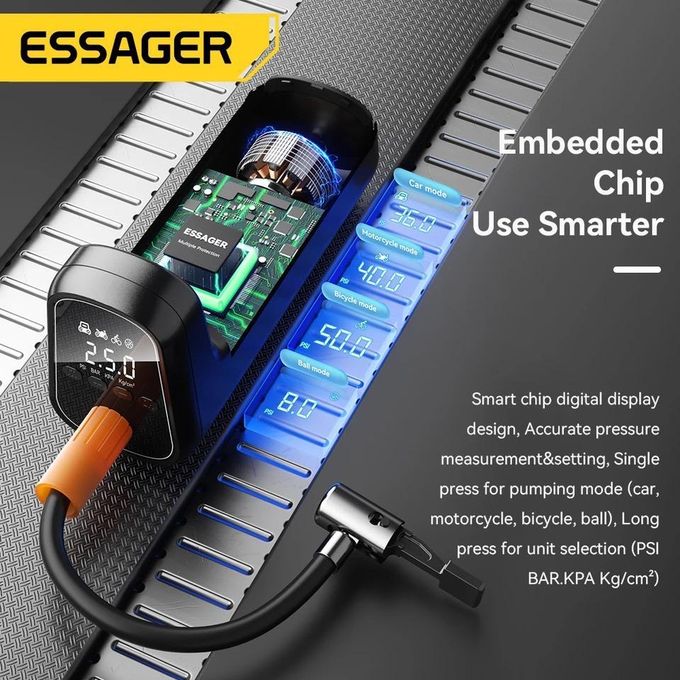 Aspirateur sans fil multifonctionnel, souffleur d'air,compresseur d'air, gonfleur de voiture,avec lumière LED 8000pa