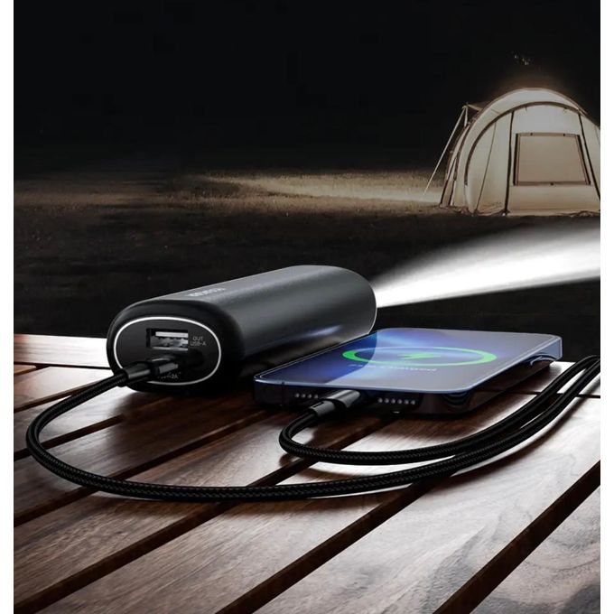 Aspirateur sans fil multifonctionnel, souffleur d'air,compresseur d'air, gonfleur de voiture,avec lumière LED 8000pa thumbnail 6