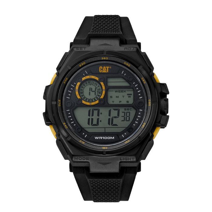Montre Digital En Silicone Chronographe