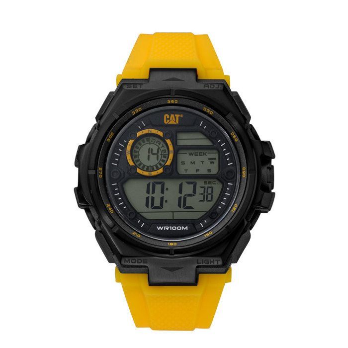 Montre Digital En Silicone Chronographe