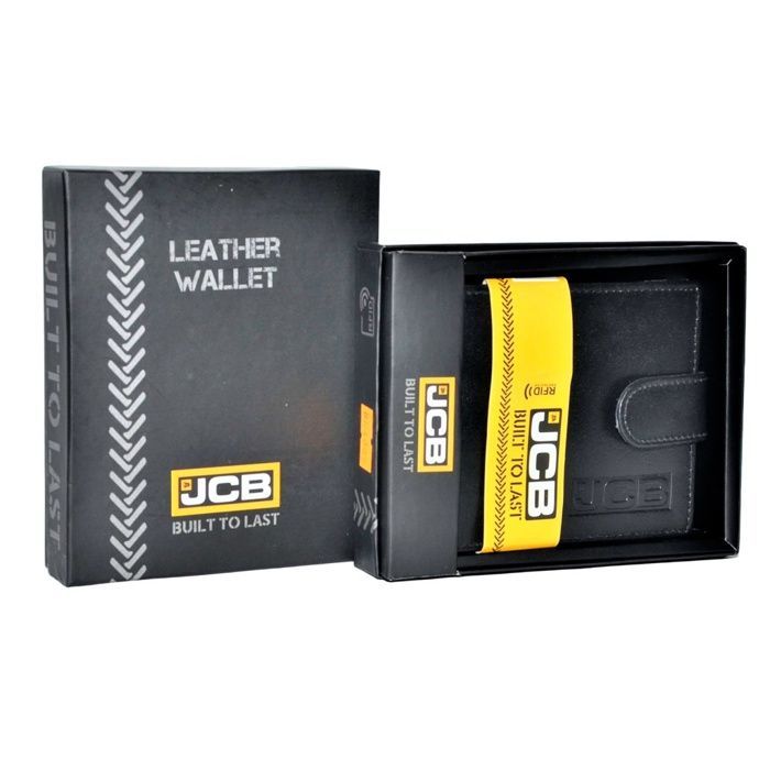 Portefeuille en cuir JCB Anti-RFID – JCBNC 53C