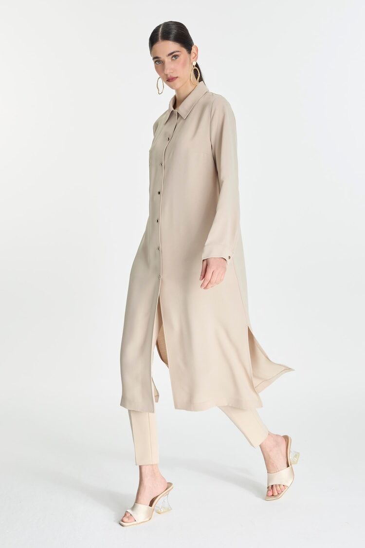 Col de chemise Fermeture boutonnée thumbnail 3