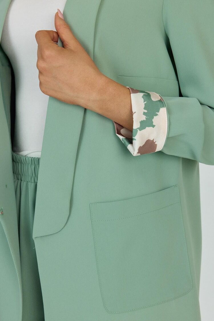 Ensemble veste et pantalon avec détail de poche thumbnail 3