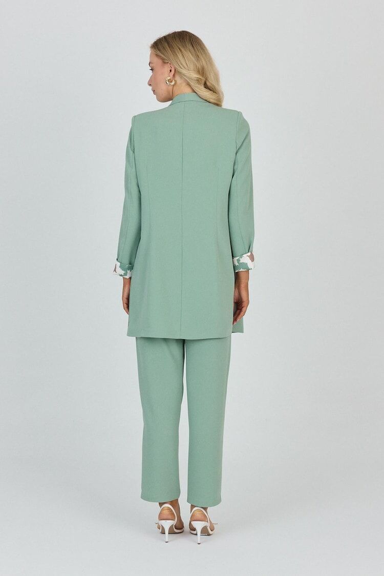 Ensemble veste et pantalon avec détail de poche thumbnail 4