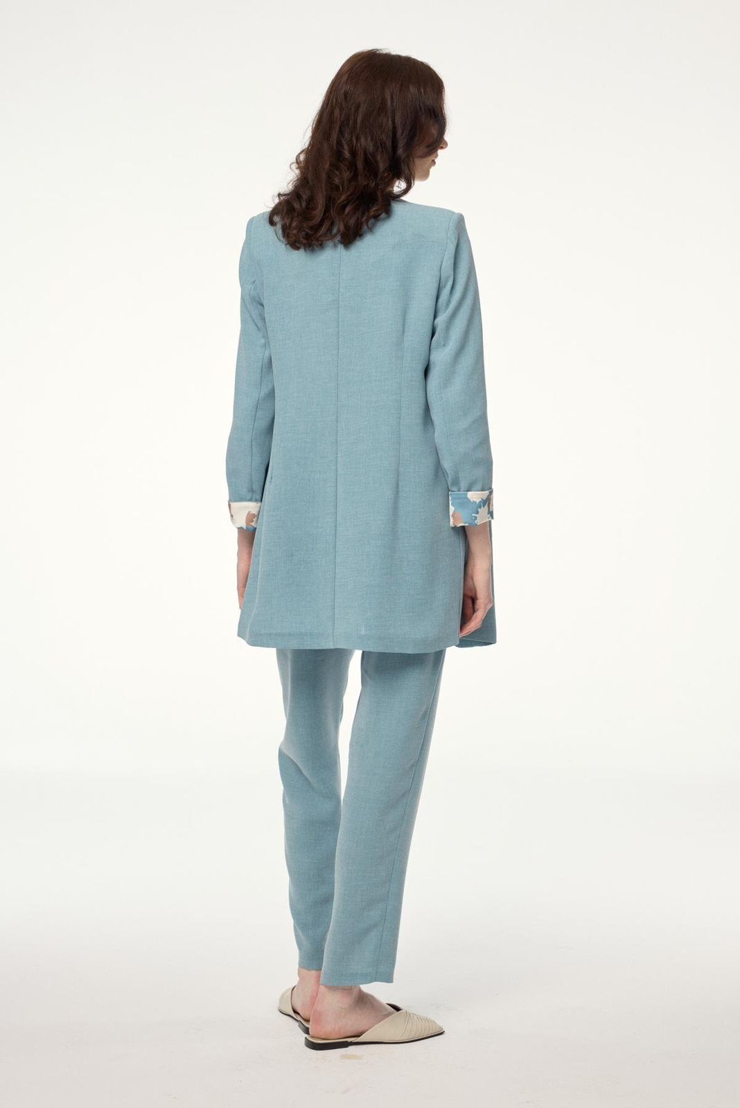 Ensemble veste et pantalon avec détail de poche thumbnail 8