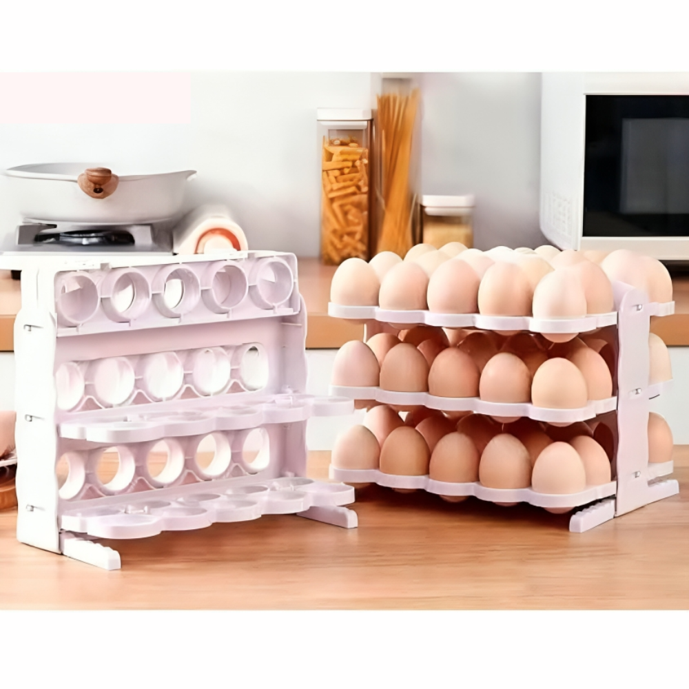 Boite de Rangement Pliable pour Œufs thumbnail 1