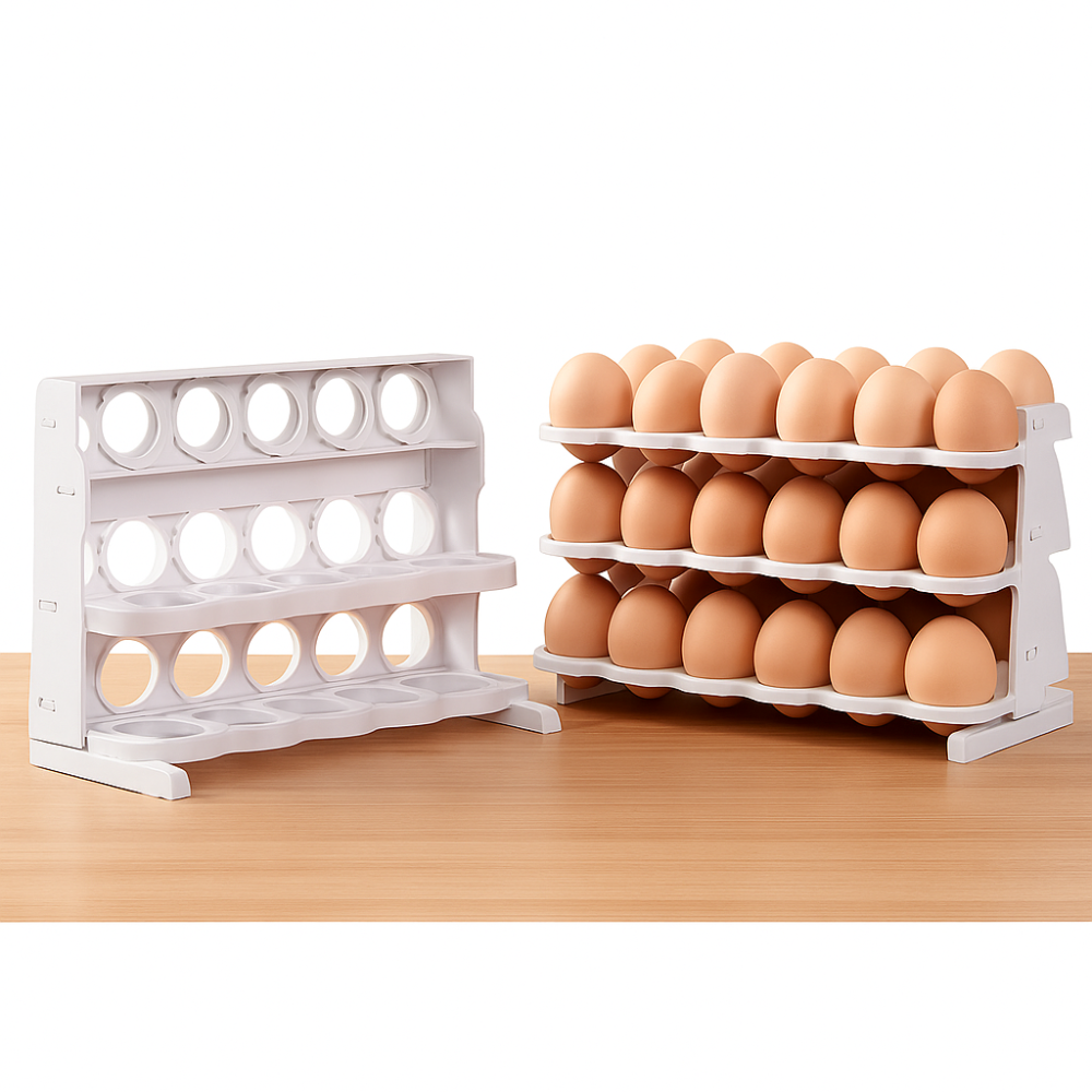 Boite de Rangement Pliable pour Œufs thumbnail 2