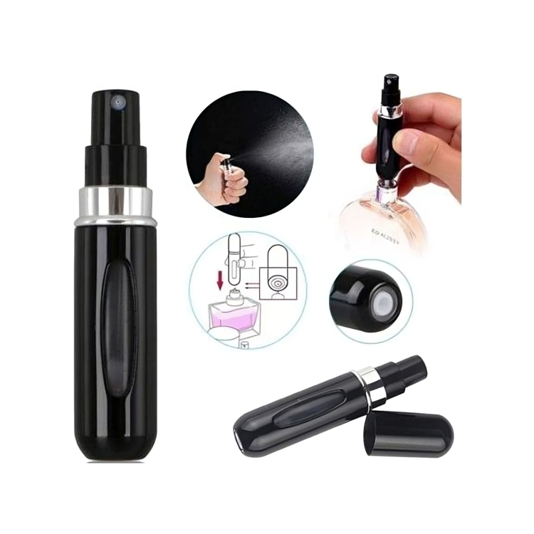 Pack Mini Bouteille De Parfum Vide Rechargeable Portable Vaporisateur thumbnail 8