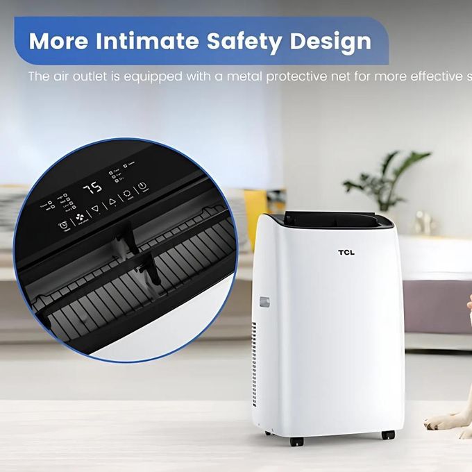 Climatiseur 12000 BTU Mobile 4 en 1 Dual Motor filtres Direct-Wash, TAC-12CHPB/DM4
