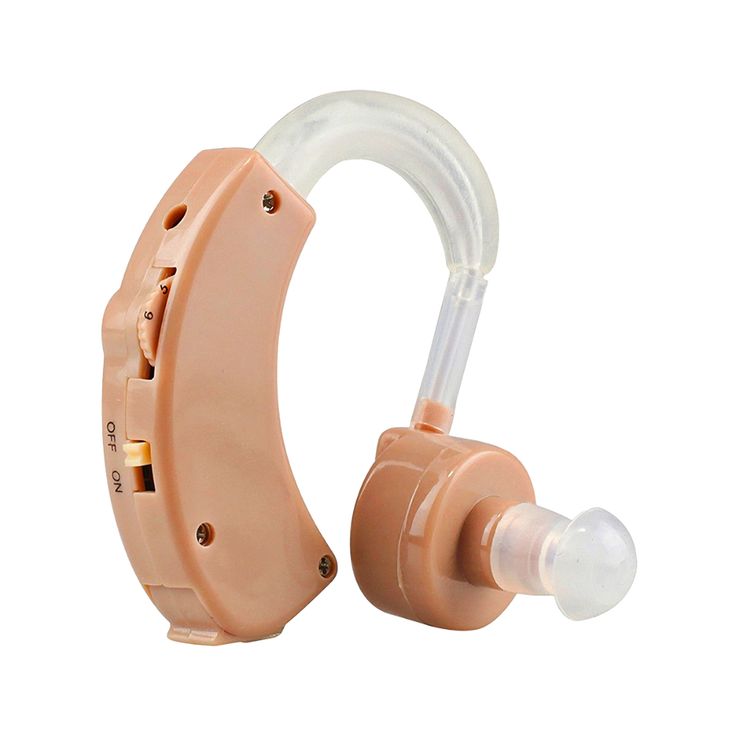 Appareil auditif Cybersonic, appareil pour personnes agees et enfants, amplificateur de son sans fil alimente par batterie avec etui