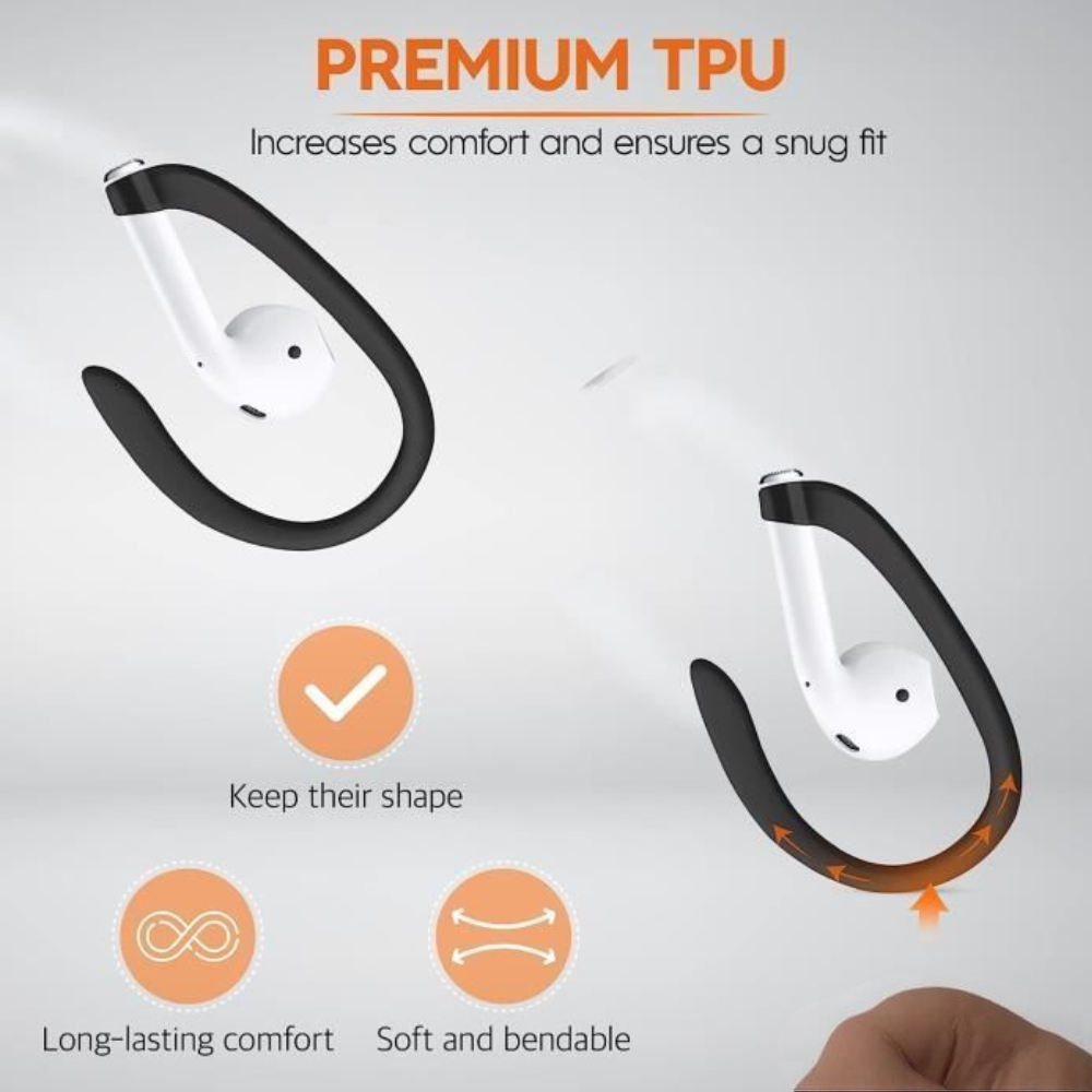 Crochets D'oreilles Compatibles Avec Airpods 3 & 2 & 1 & Pro Pour écouteurs thumbnail 3