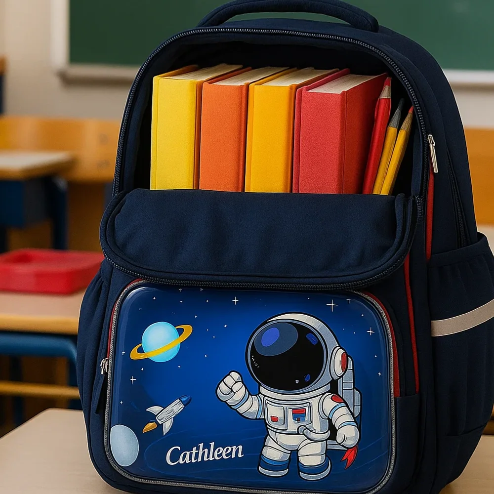 Sac à Dos Scolaire Enfant Motif Astronaute thumbnail 3