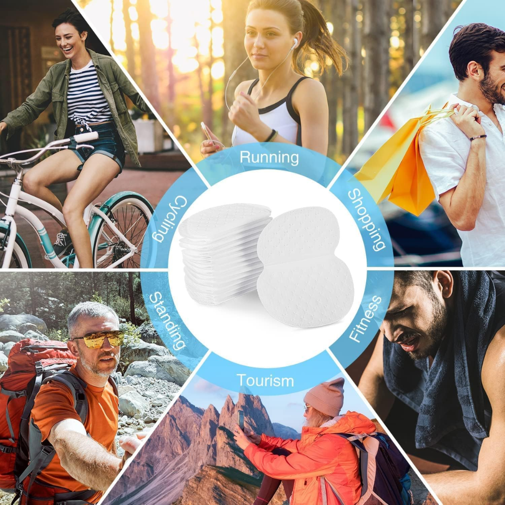 10 Coussins Anti-Transpiration Jetables – Restez Frais et Confiant Toute la Journée thumbnail 7