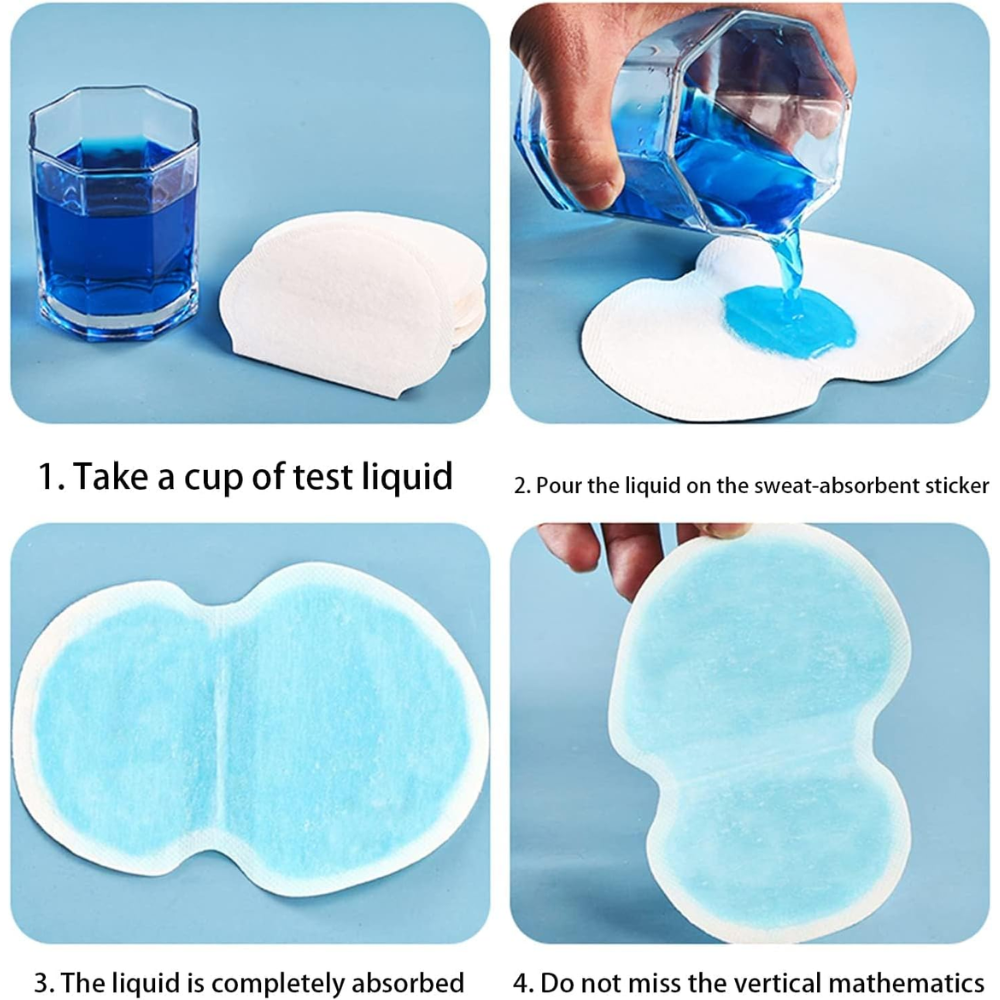 Pack 10x2 Coussins Anti-transpiration Jetables – Restez Frais Et Confiant Toute La Journée thumbnail 5