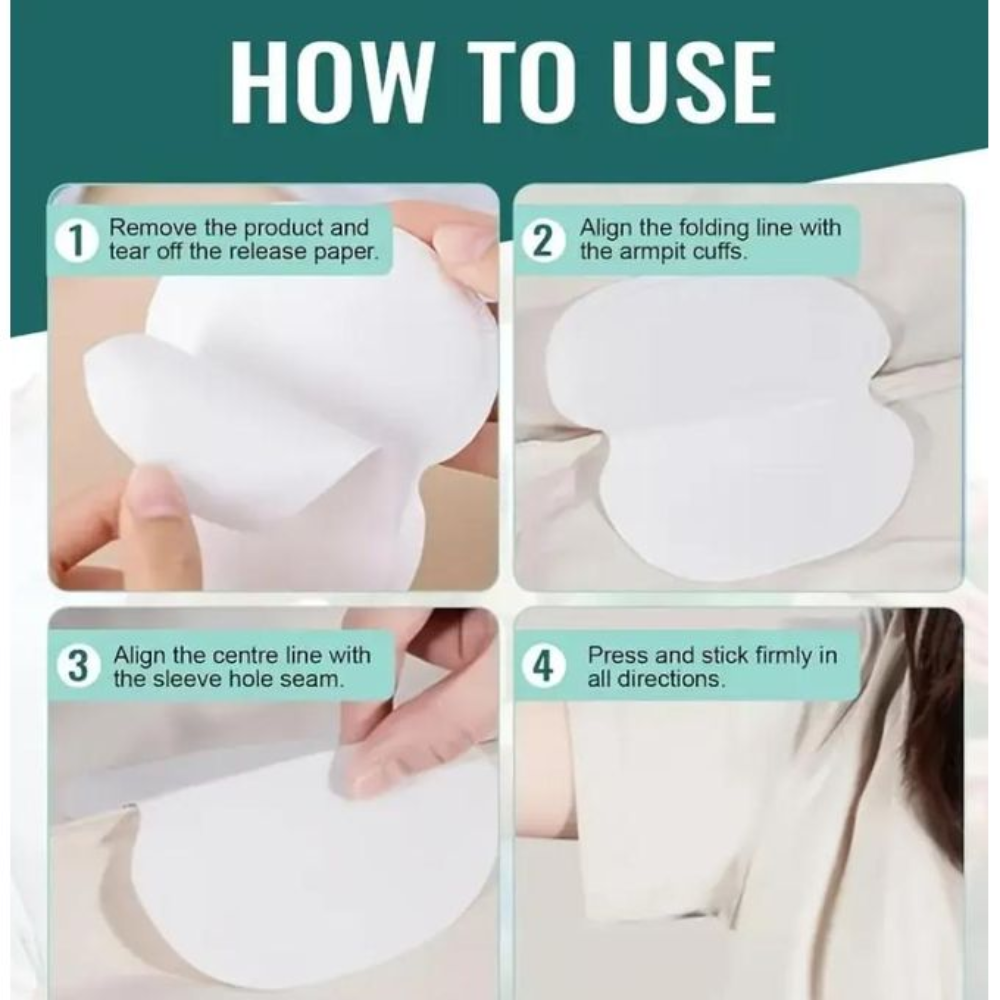 Pack 10x3 Coussins Anti-transpiration Jetables – Restez Frais Et Confiant Toute La Journée thumbnail 3