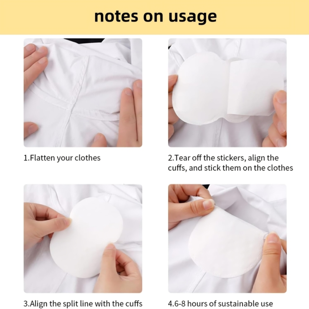 Pack 10x3 Coussins Anti-transpiration Jetables – Restez Frais Et Confiant Toute La Journée thumbnail 8