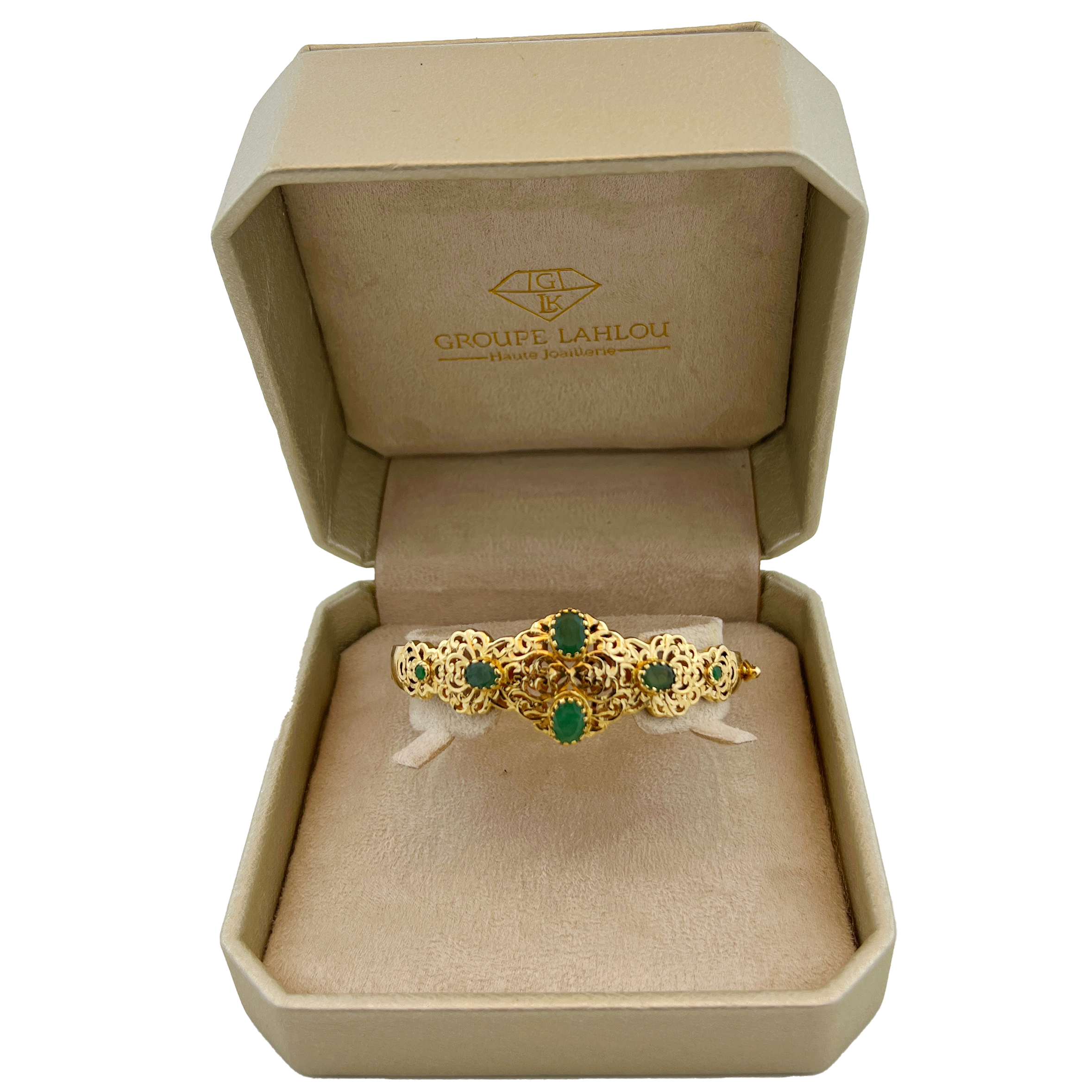 Bracelet Jonc Traditionnel Or Jaune 18K – Filigrane , Éclat Majestueux