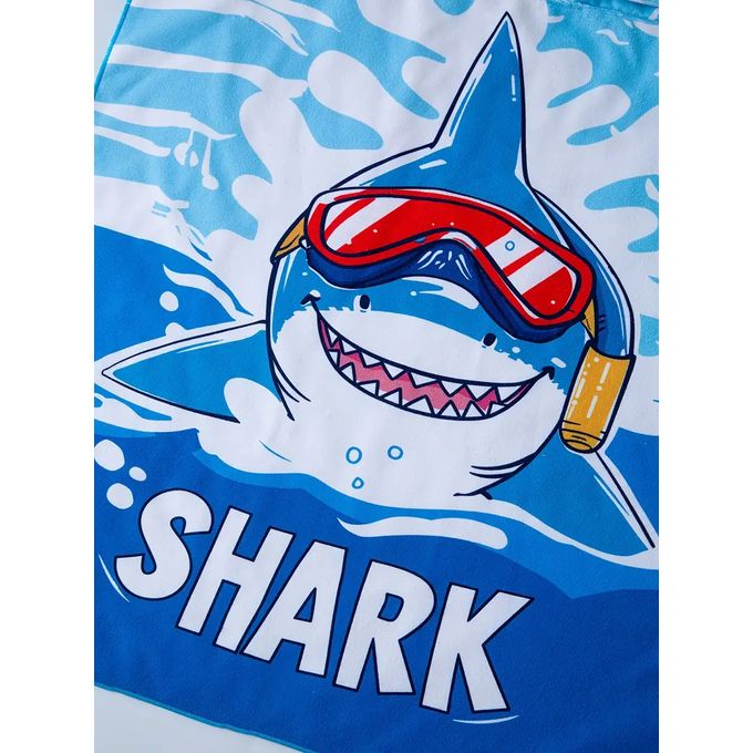 Cape de Bain à Capuche Requin thumbnail 4