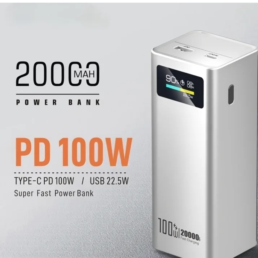 Power Bank 20000mAh Super Fast A60Q – PD 100W & USB 22.5W thumbnail 4