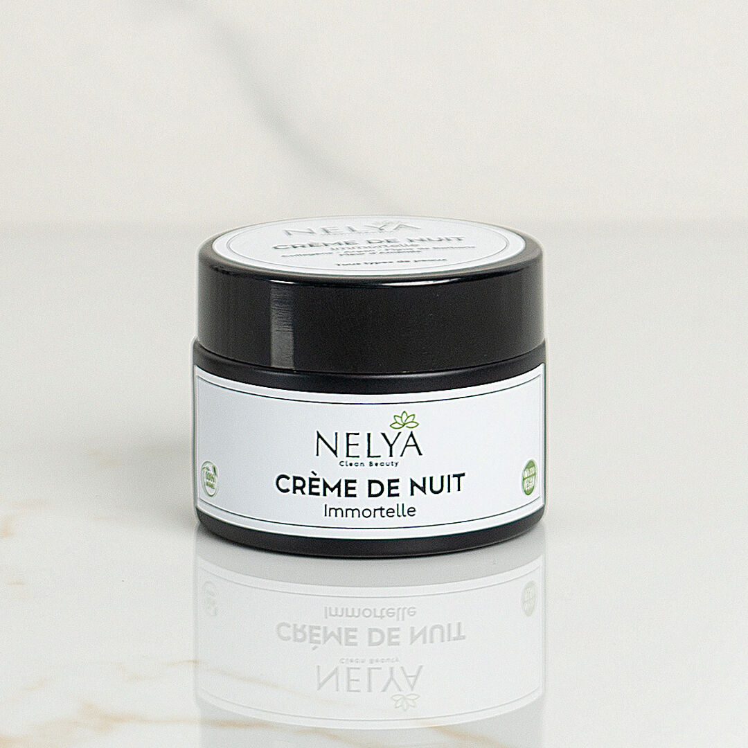 Crème de Nuit - Fleur d'Amande, Collagène et Argan 