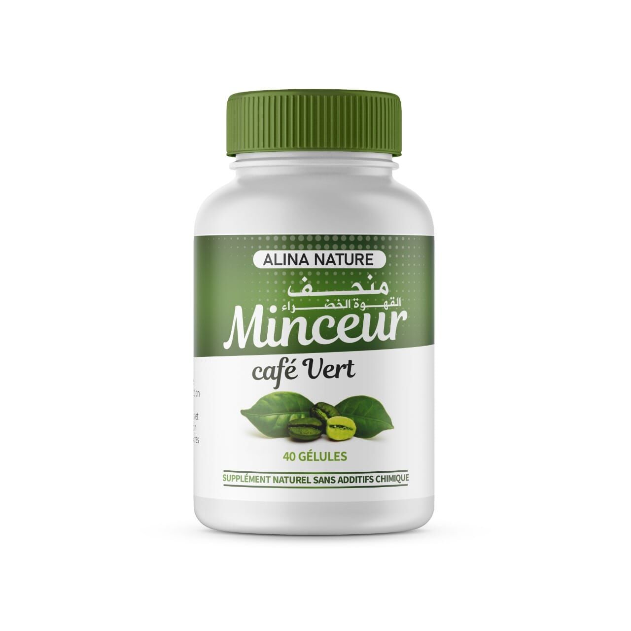Café Vert – Brûleur de Graisses & Minceur Naturelle – 40 gélules