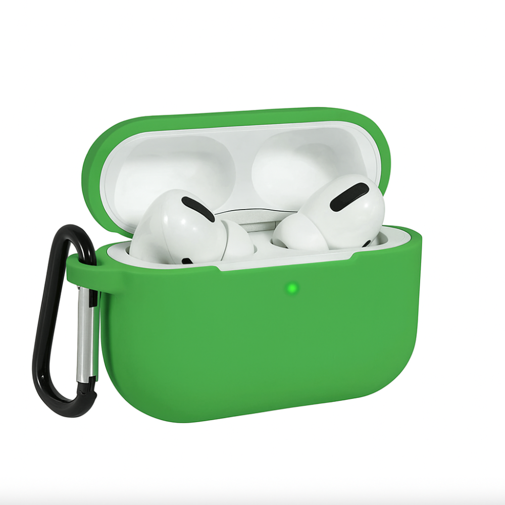 Coque Silicone vert Compatible avec AirPods Pro 2ème Génération