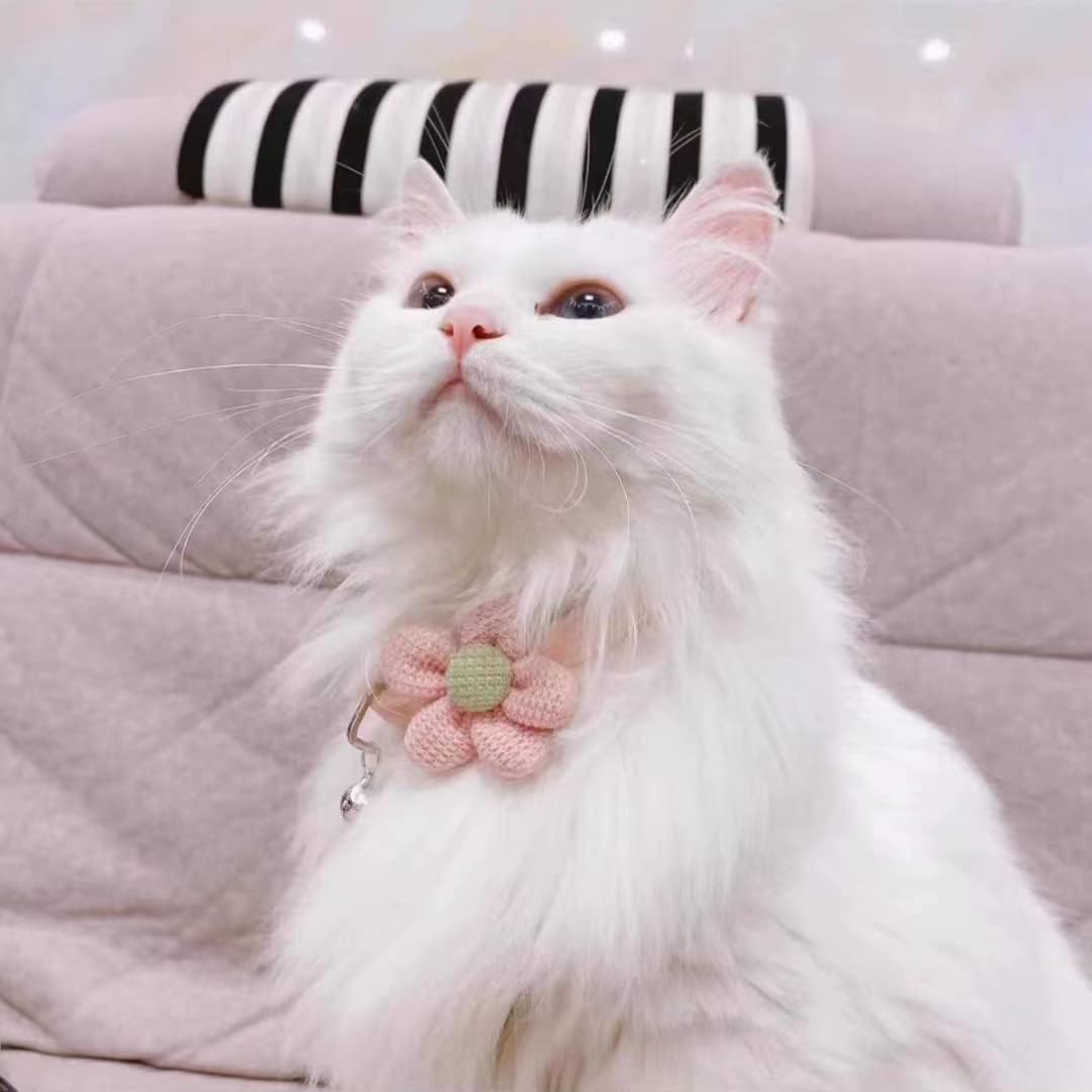 Collier de Chat Rose avec Clochette – Réglable & Sécurisé  thumbnail 3