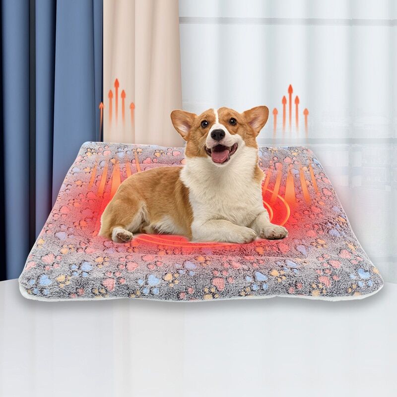 Lit pour chien et chat – Tapis de sommeil doux en flanelle
