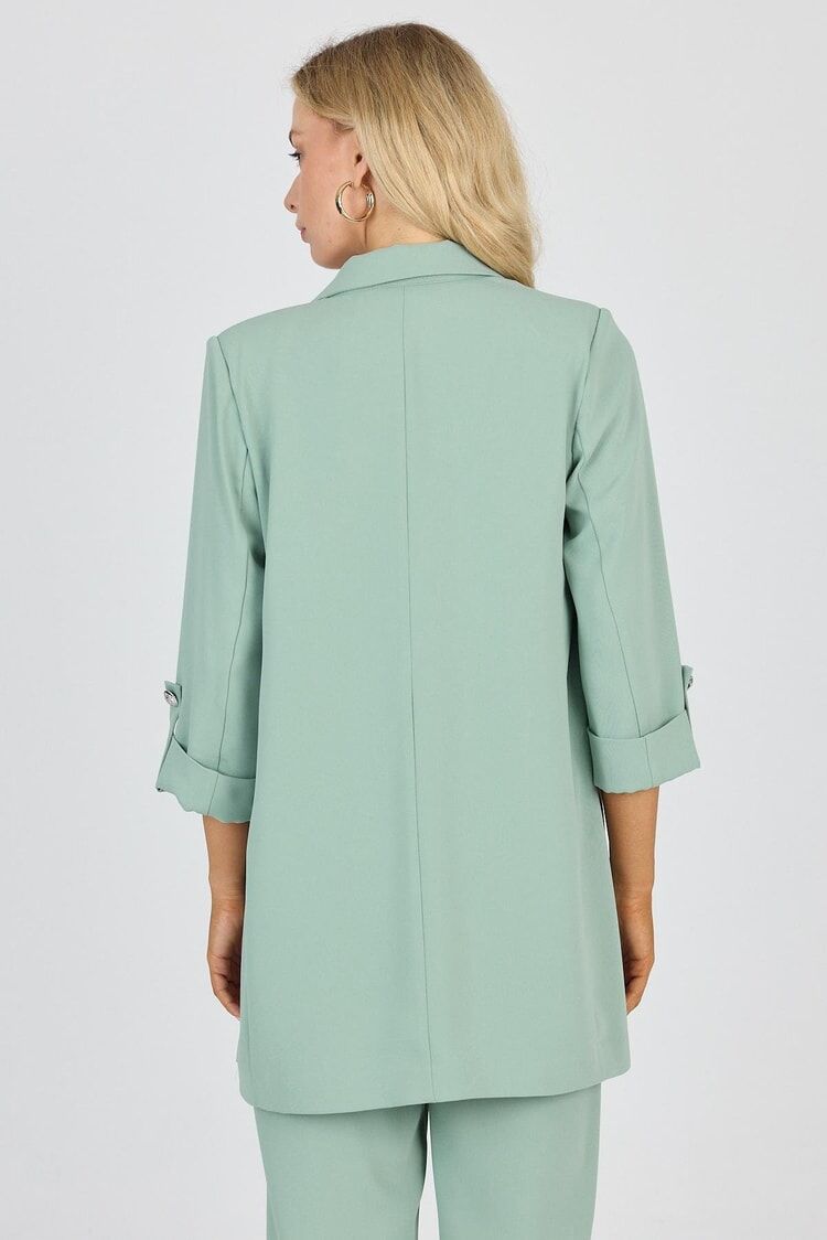 Veste à double boutonnage avec poches thumbnail 3