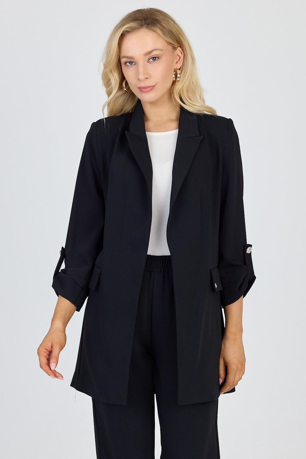 Veste à double boutonnage avec poches thumbnail 7